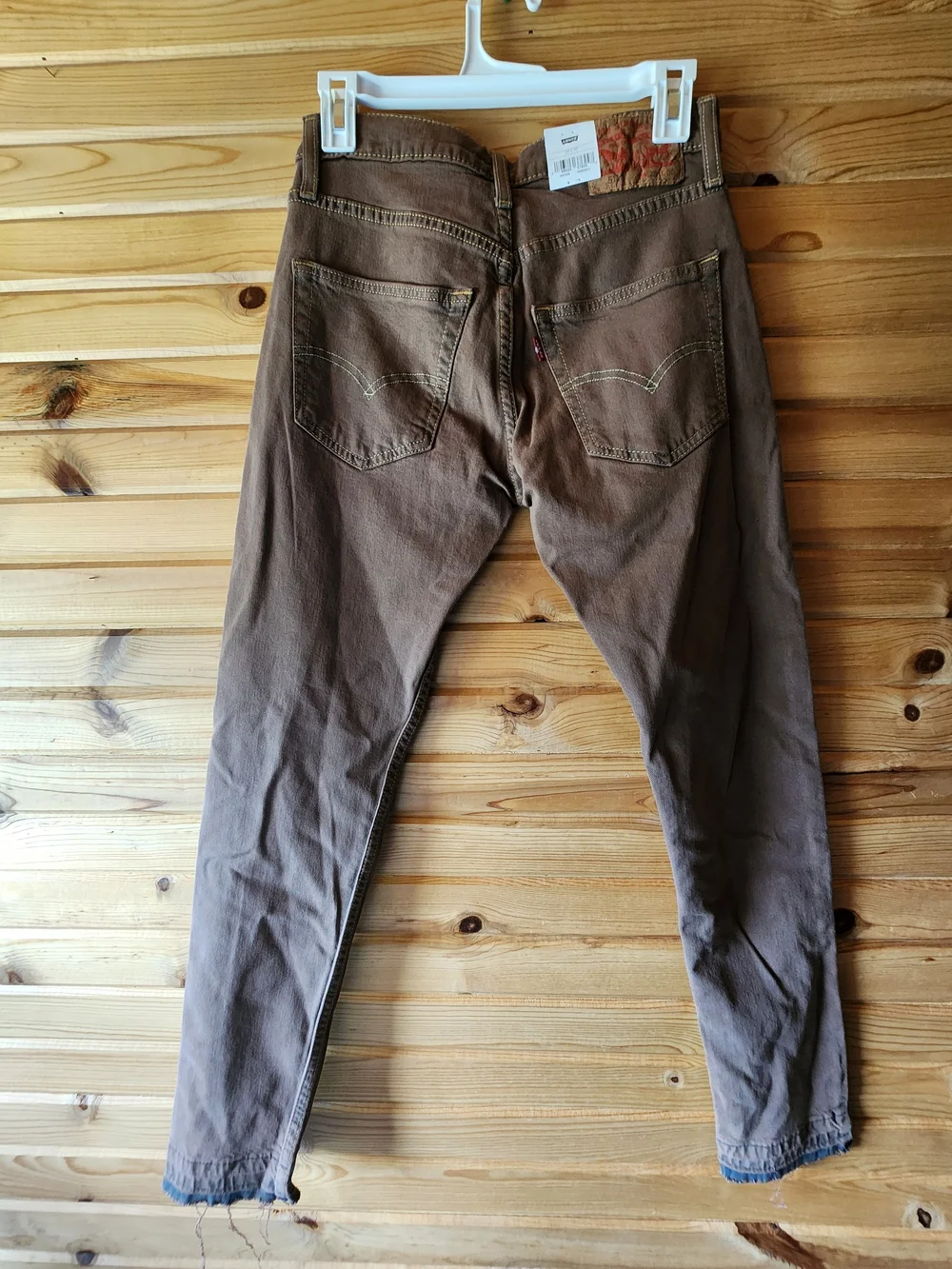 Levi's Men's Slim Straight Brown Jeans